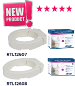 Hinged Toilet Seat Riser