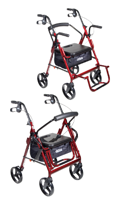 Duet Rollator/Transport Chair
