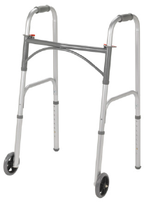Adult Folding Walker, Two Button