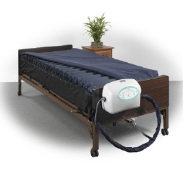 LS9000 10'' True Low Air Loss Mattress System with Pulsation