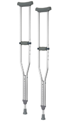 EZ Adjust Aluminum Crutches