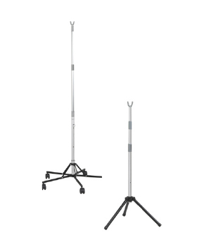 Foldable and Portable IV Poles