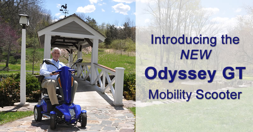 Introducing the New Odyssey GT Mobility Scooter